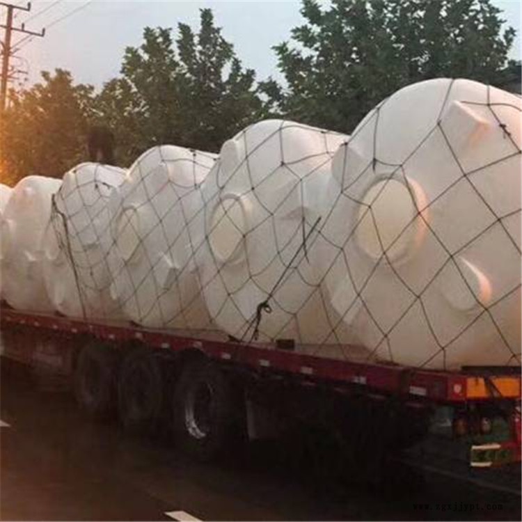 甬诚滚塑 5吨印染容器 10方桔黄色塑料容器 硬水化工容器