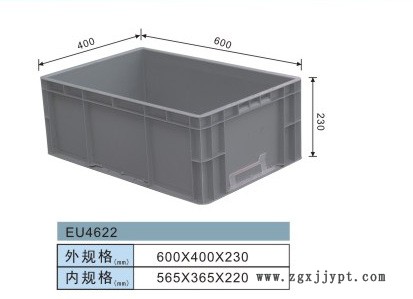 EU2311汽车部件箱【厂家直销】物流周转箱 汽车零件箱 塑料整理箱示例图3