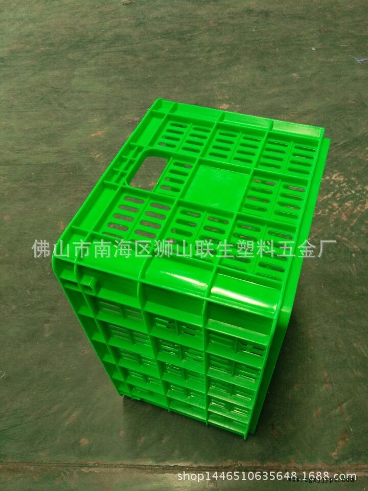 厂家直销水果箩筐 服装胶筐 塑料周转筐示例图3