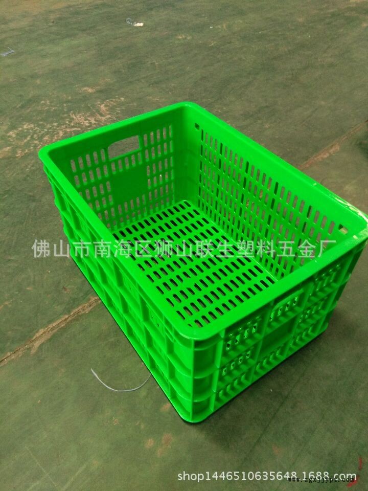 厂家直销水果箩筐 服装胶筐 塑料周转筐示例图1