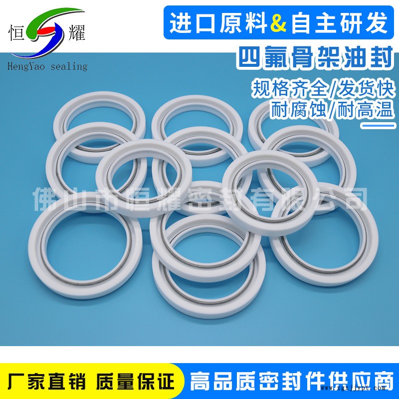 厂家供应四氟骨架油封 硅胶骨架油封密封圈 聚四氟乙烯骨架油封示例图4