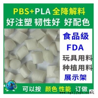 PBS加PLA吹瓶盖子可降解材料粒子环保食品级好配色PBS吹塑级材料图2