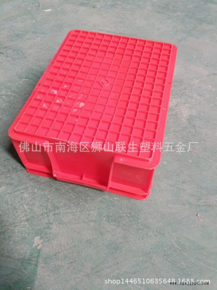 广东塑料周转箱 AA3#箱 五金专用周转箱 全新PE料 340*265*130示例图2