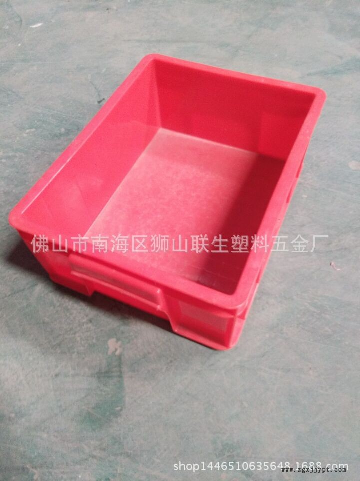 广东塑料周转箱 AA3#箱 五金专用周转箱 全新PE料 340*265*130示例图1