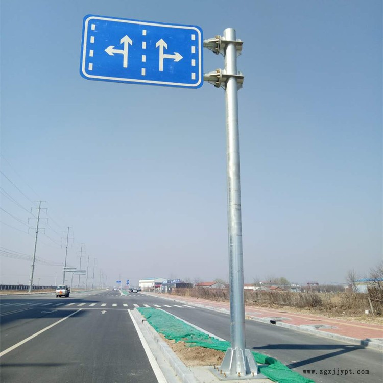 F型标志牌立杆 省道标志杆 标志牌厂家 祥路批发销售