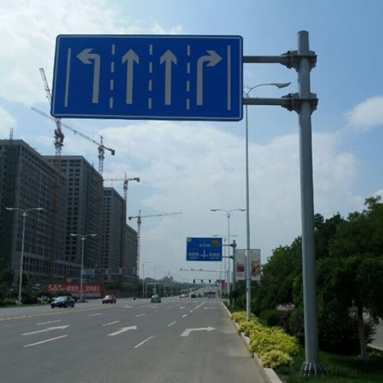 单悬臂标志杆 道路标牌杆件 景点标志牌 祥路直销
