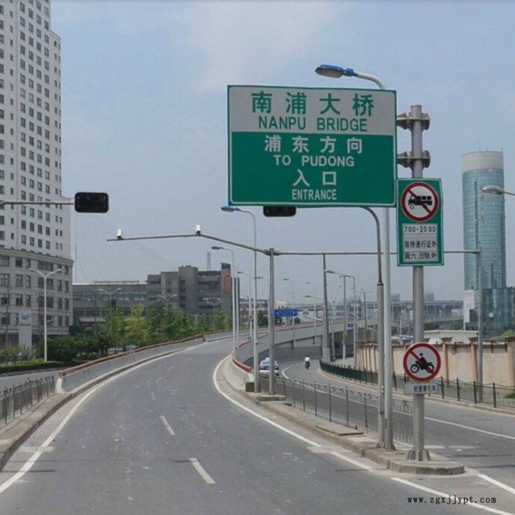 悬臂式指路标志牌杆 旅游标志杆 户外标牌 祥路低价出售