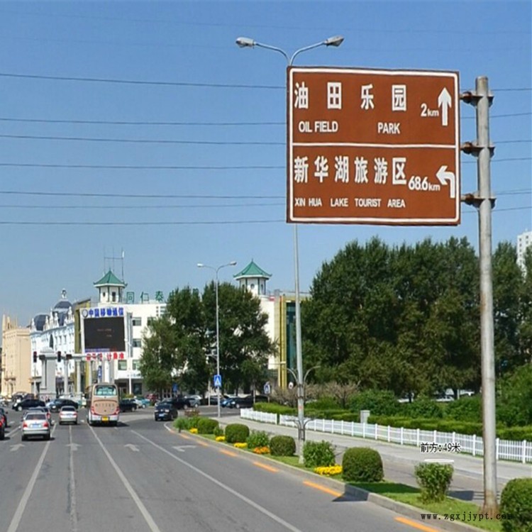 轻型龙门架 公路标志杆 交通铝牌 祥路生产加工