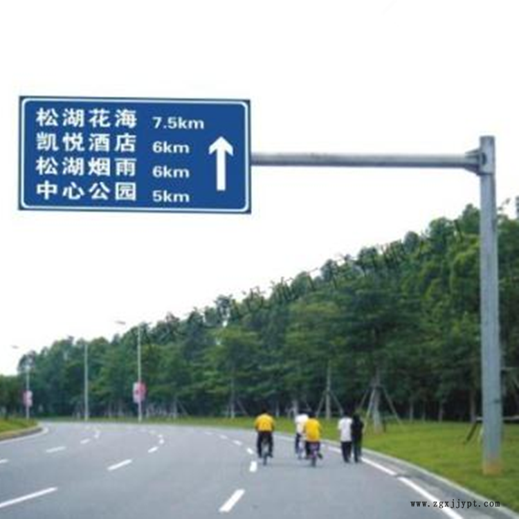 标识杆 牌立柱 户外标牌 祥路可定制