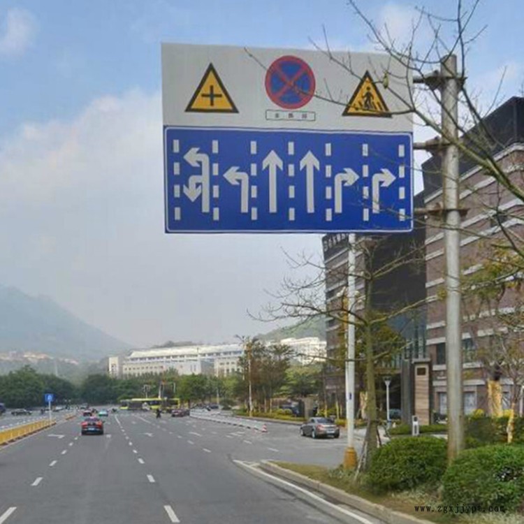 标识杆 牌立柱 户外标牌 祥路可定制