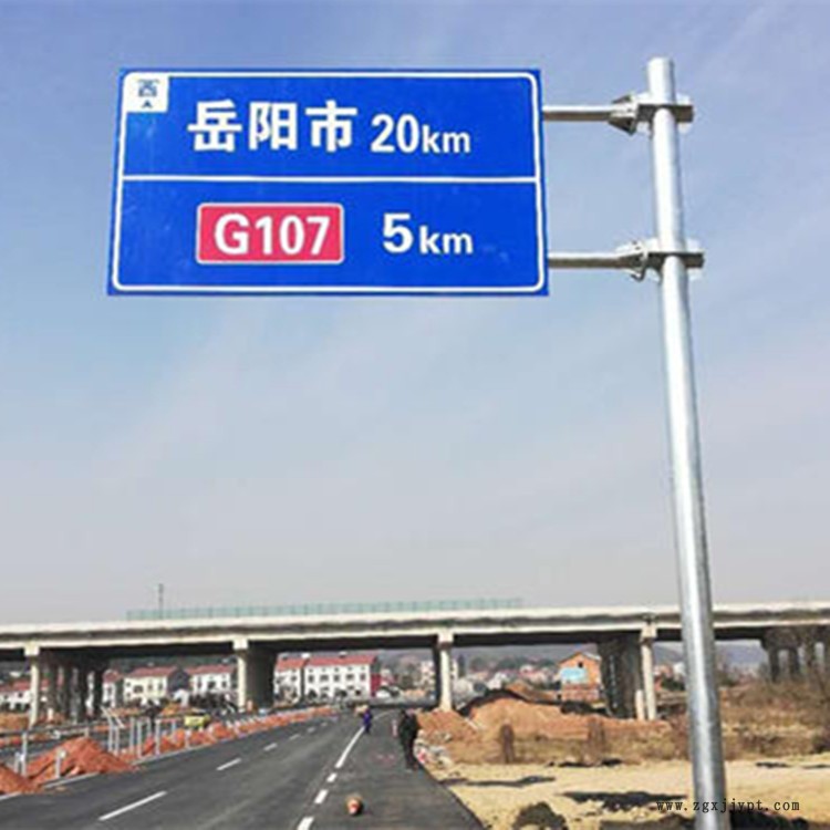 驾校标志杆 路牌指示杆 马路指示牌立杆 祥路定制