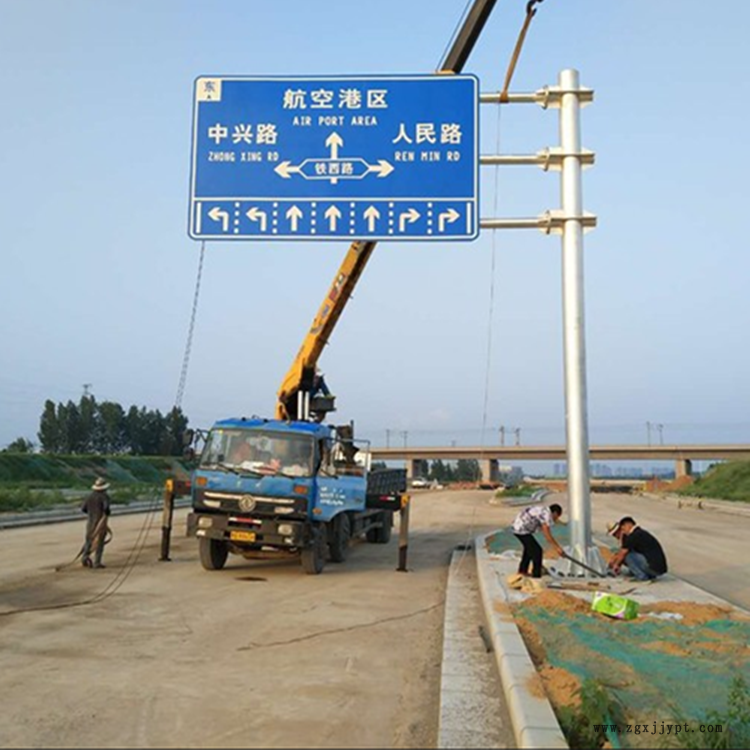 F型标志牌立杆 公路标志杆 反光标志牌 祥路加工定制各种型号