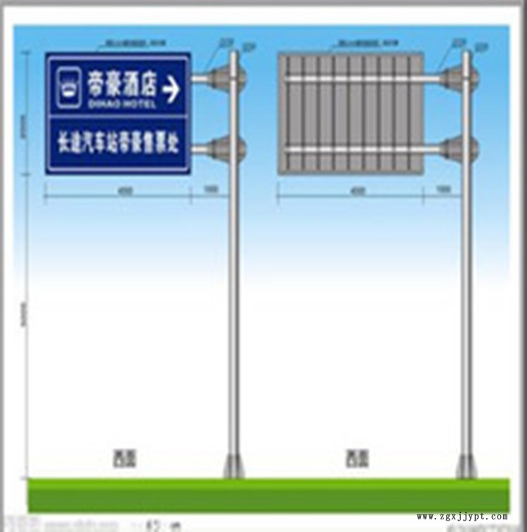 高速公路标志杆 路牌标志杆 标识标牌 祥路信誉商家