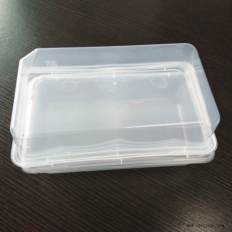 塑料PP盒收纳箱定做厂家 全自动注塑加工PP盒透明塑料收纳盒示例图4