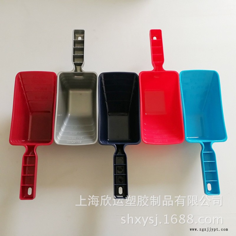 上海注塑加工生产厂家定制宠物用品狗粮铲PP塑料配件注塑加工示例图7