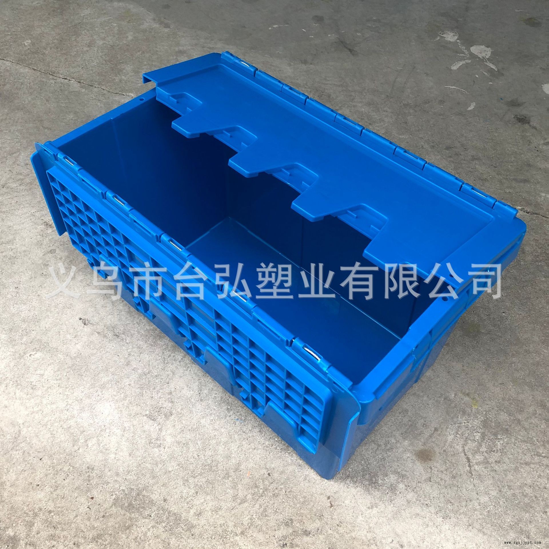 物流斜插箱 连锁超市水果蔬菜周转箱  新零售专用示例图5
