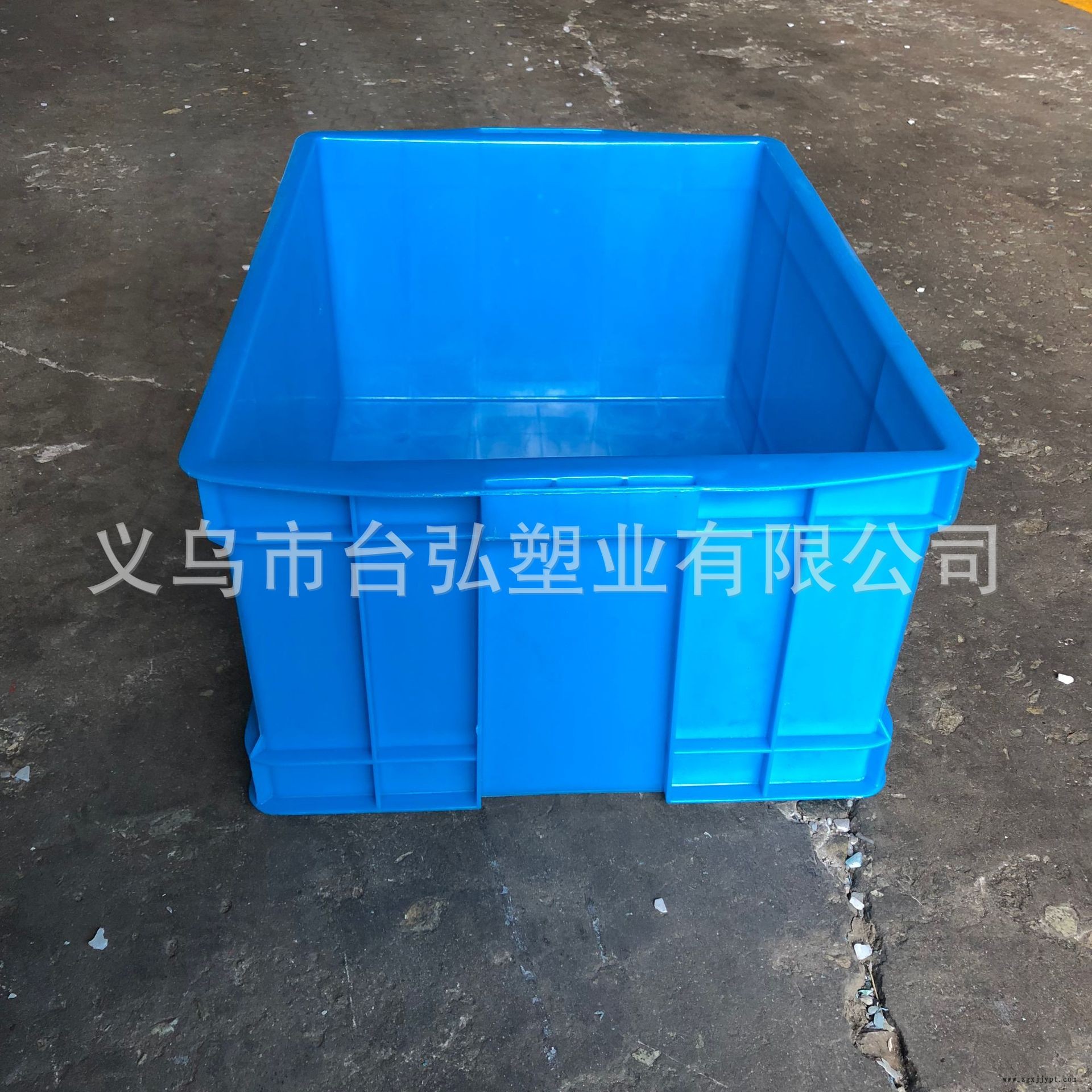 塑料周转箱外径尺寸：540*416*260 pe料塑料箱 五金模具器械运输示例图7