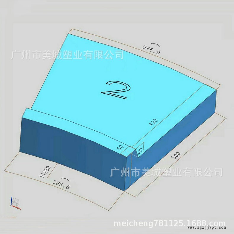批发供应 高速公路路基标塑料模具 高速公路路面标塑料模具示例图4
