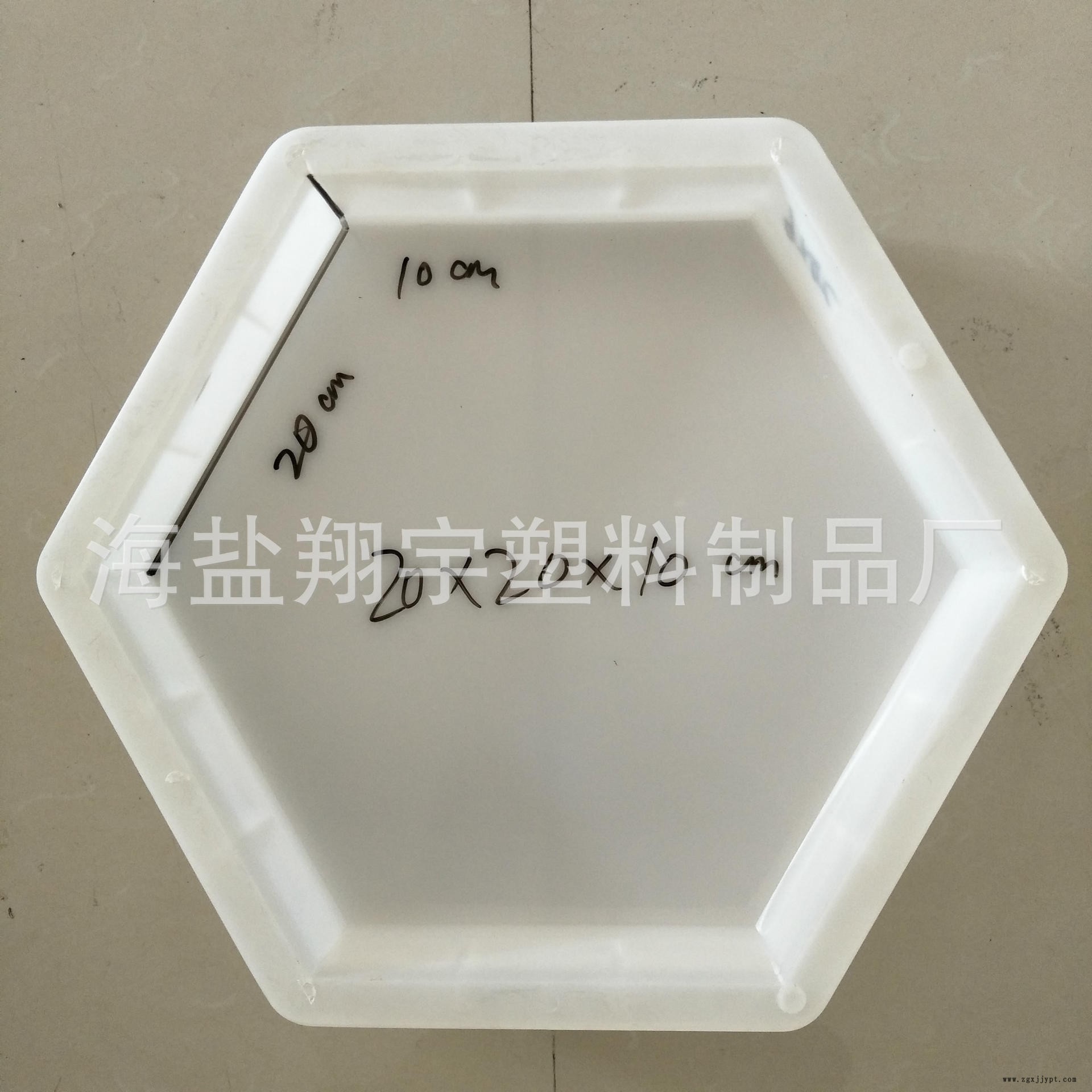 平面六角模具实心六角塑料模具铁路公路护坡塑料模具示例图2