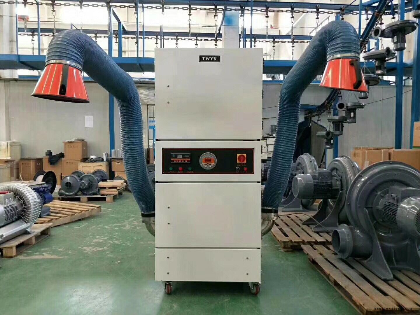 直销 塑料制品打磨粉尘颗粒集尘器 砂轮机集尘器 橡塑粉尘吸尘器示例图10