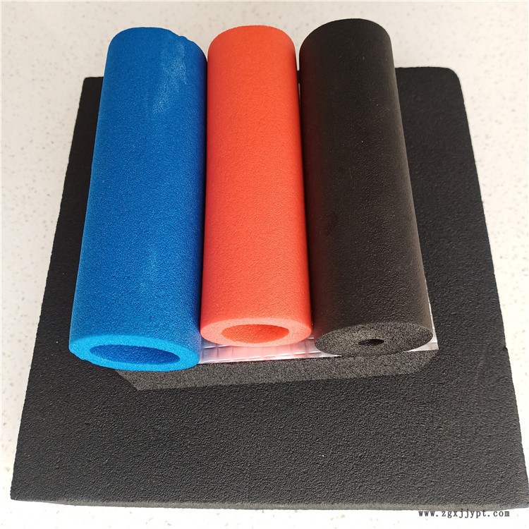 云南橡塑管 铝箔橡塑管 B1级橡塑保温绵