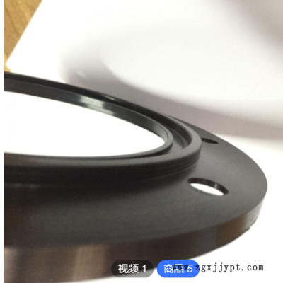 源头厂家生产管道接头四氟复合垫 三元乙丙橡胶EPDM法兰密封垫图2