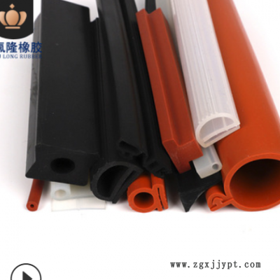 厂家挤出异形橡胶硅胶密封条 机械U型耐高温防撞防水包边橡胶条图2