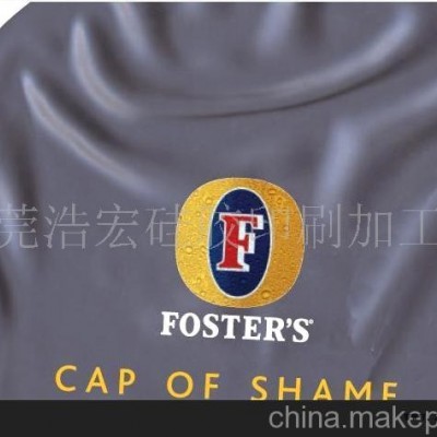 硅胶泳帽印刷加工图1