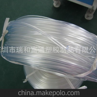 厂家挤塑加工优价廉PVC透明软管，玩具用胶管沐浴露瓶用吸管图2