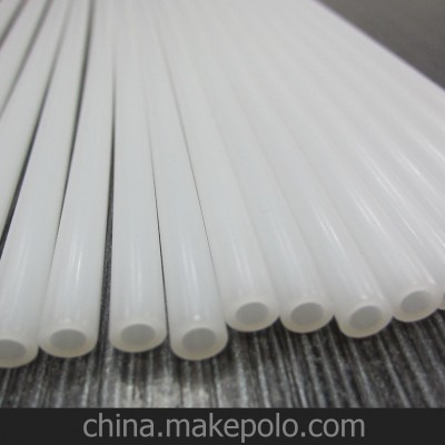 厂家挤塑加工PVC乳白色圆硬胶管，各种吸管净水管全新环保料图3
