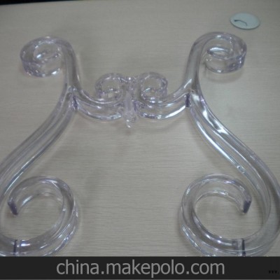 提供白色透明茶几脚注塑加工图3