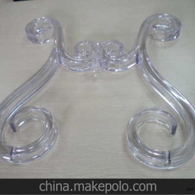 提供白色透明茶几脚注塑加工图2