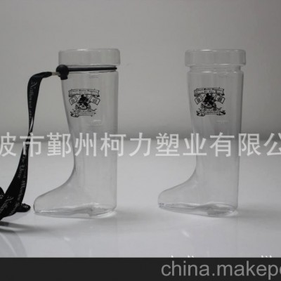 PVC吹塑靴子，，鞋子饮料杯，鞋子型啤酒杯，yard glass