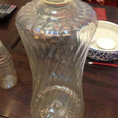 供应量产PLA聚乳酸高透明度20-1000ML果汁瓶，高端化妆品瓶子图2
