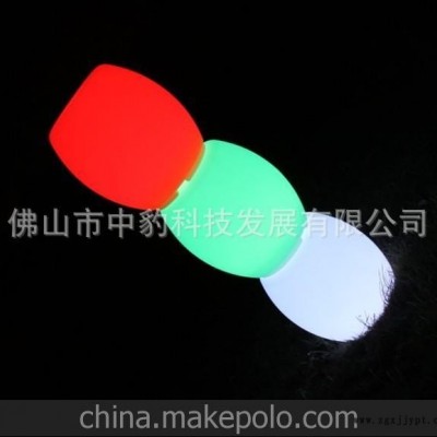 大型滚塑加工 LED灯发光花盆 佛山塑料加工图2