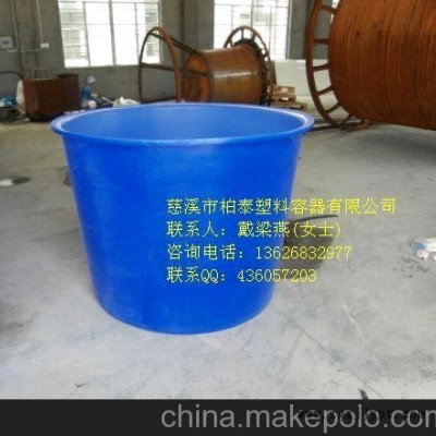 塑料圆柱桶 塑料水产桶价格 耐久螃蟹桶厂家直销