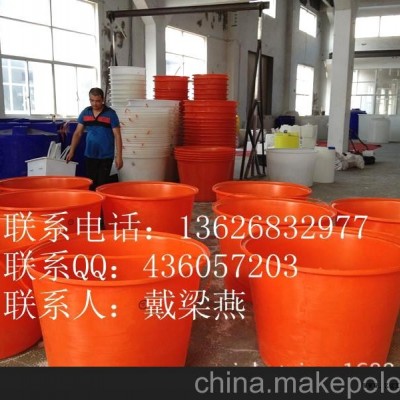 400L塑料圆桶价格 400L腌制桶尺寸 厂家直销豆腐桶图2