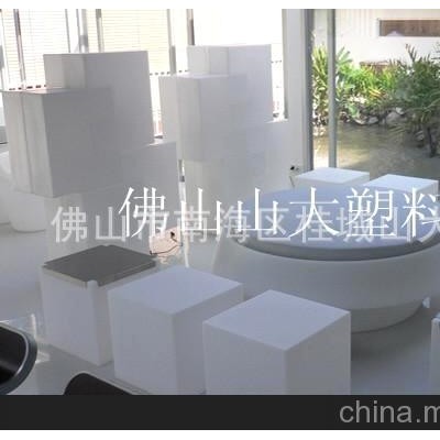滚塑沙发，滚塑发光家具，LED遥控变色发光沙发 滚塑加工服务图5