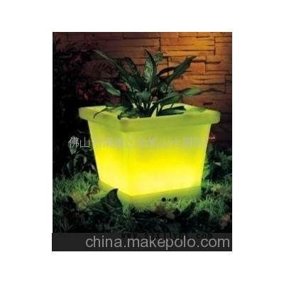 加工定制滚塑发光灯箱，LED花盆灯箱，滚塑加工成型(图)图2