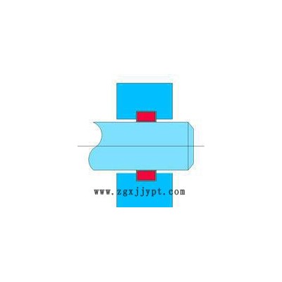 FEP-RMR型（FEP红色硅胶长方形实心包覆圈）图2