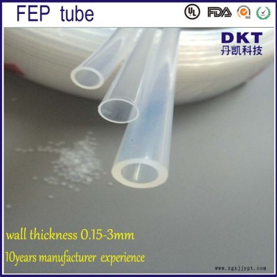供应FEP管/透明铁氟龙管/FEP黑管/聚全氟乙丙烯管/FEP热缩管/FEP波纹管图2