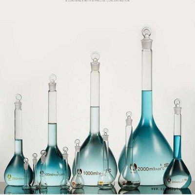 韦斯实验GG-17韦斯 fep容量瓶 A级玻璃透明容量瓶 实验室专用容量瓶1ml 2ml 5ml 10ml 25ml