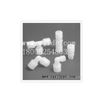 PFA接头/PFA弯头接头/氟塑料接头/PFA扩口接头/化工管道配件/液压系统配件/超纯水工业配件图1