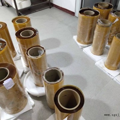 黑色阻燃PI热封膜 聚酰亚胺热熔胶膜 PI覆盖热熔膜图3