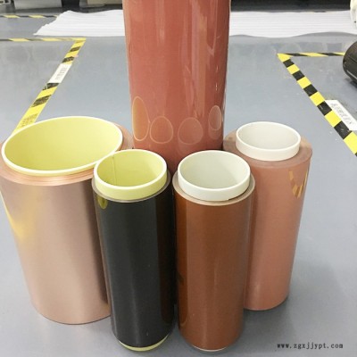 黑色阻燃PI热封膜 聚酰亚胺热熔胶膜 PI覆盖热熔膜图8