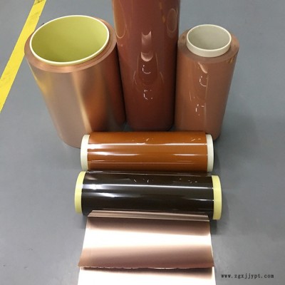 黑色阻燃PI热封膜 聚酰亚胺热熔胶膜 PI覆盖热熔膜图6