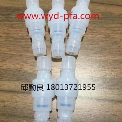 现货直销PFA止回阀，PFA单向阀图2