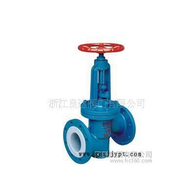 J44F46衬胶截止阀，截止阀，衬胶截止阀/po/PP/PFA图1