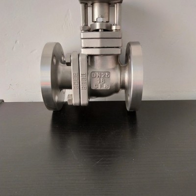上海氟田Q641PFA-16P 气动衬氟球阀 耐酸碱耐腐蚀化工厂专用图2