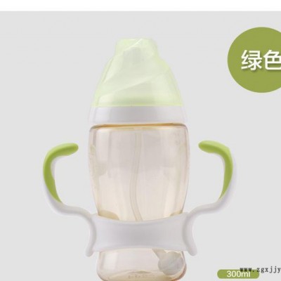 婴儿奶瓶 宽口径婴儿PPSU奶瓶抗摔防胀气带手柄300ml婴儿用品图3